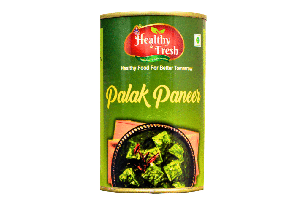 Pack of Healthy& Fresh Ready to Eat Palak Paneer